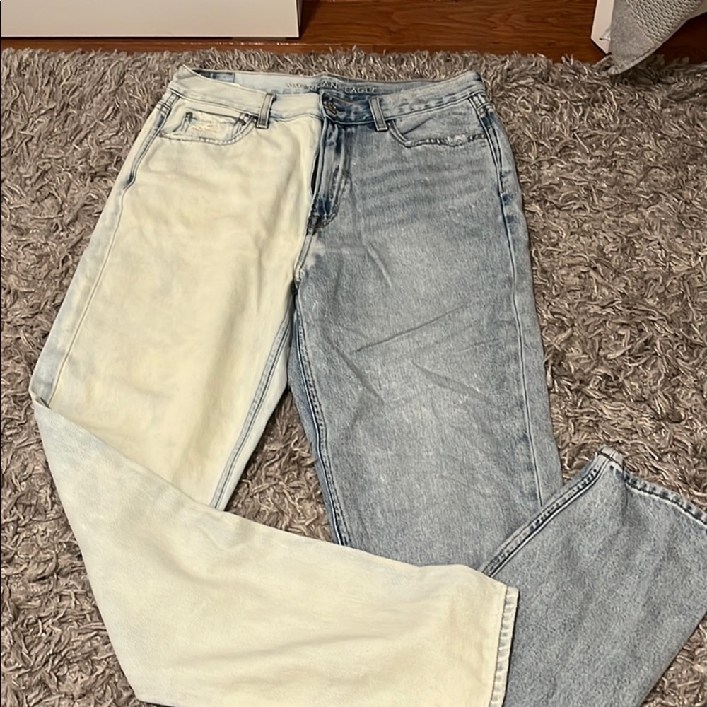 Diy bleach american eagle jeans